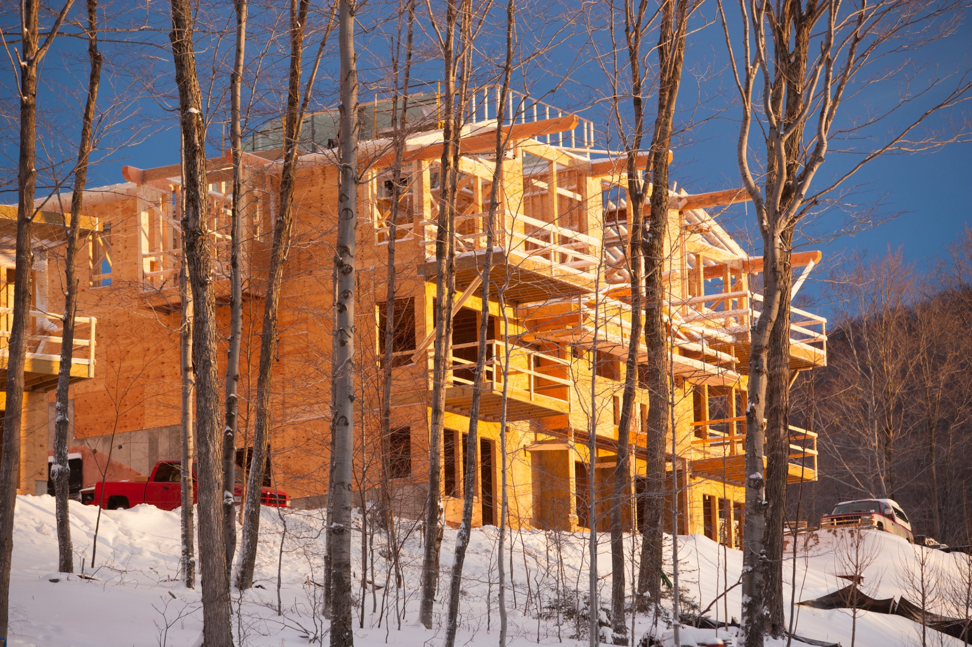 Commercial framing contractor Vermont — wood framing construction