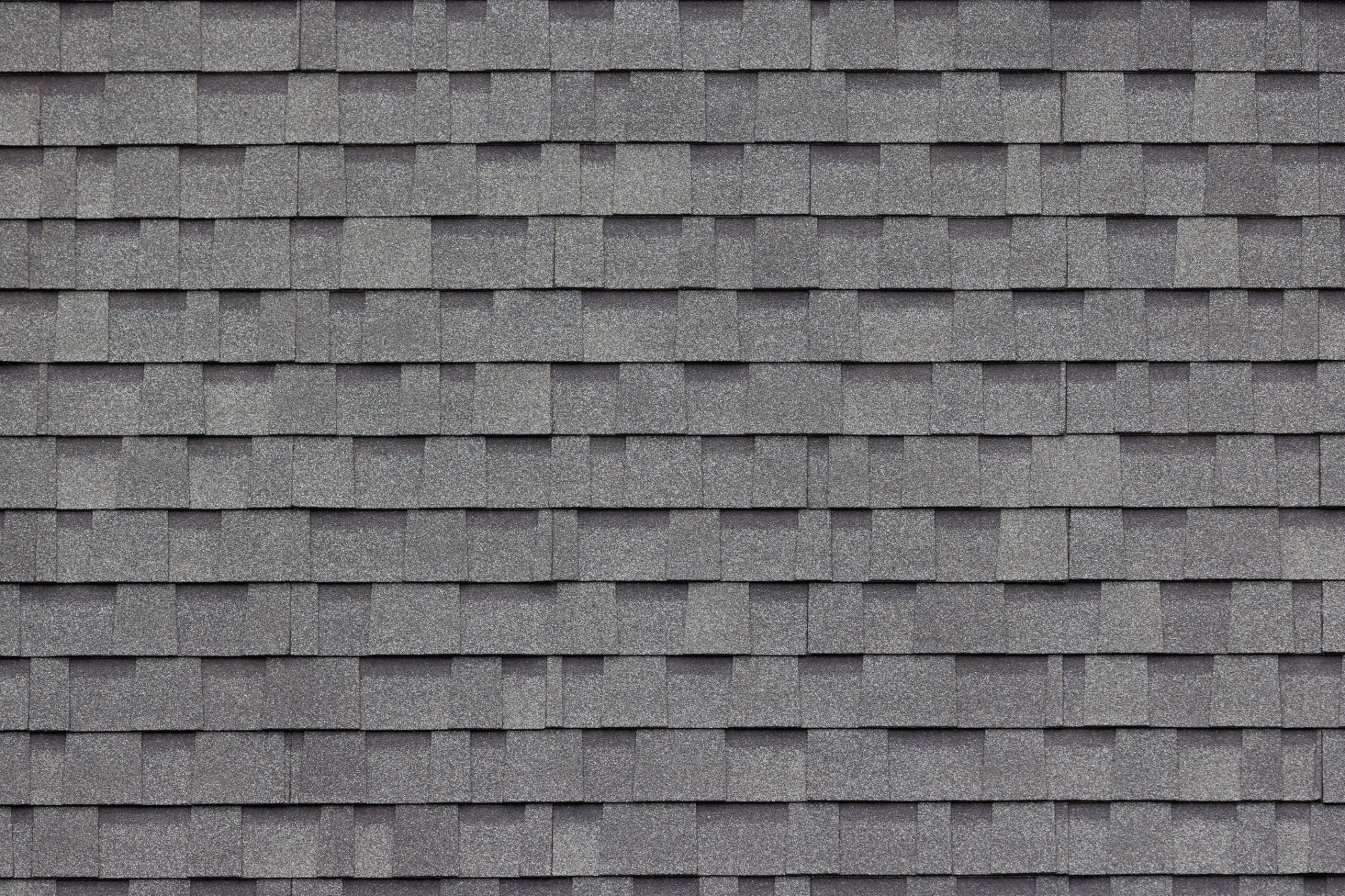 Architectural shingle roof close-up