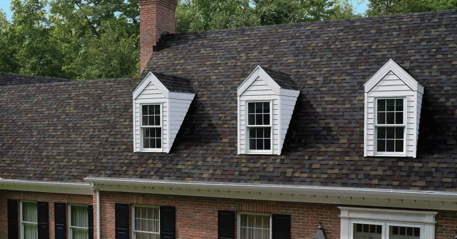 Architectural shingle roof with dormers — Vermont residential